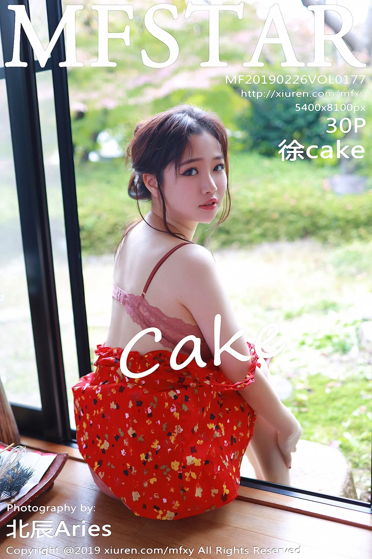[MFStar模范学院]Vol.177_女神徐cake日本旅拍半脱露粉色蕾丝内衣秀豪乳诱惑写真30P-秀人网 - XiuRen.Space